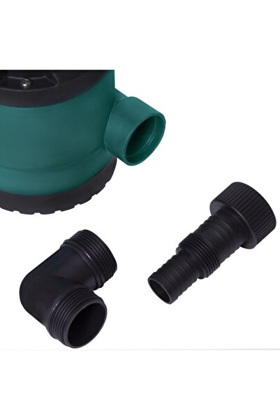 VONROC Dalgıç Pompa Su Pompası 300w – 6500l/h Temiz Ve Hafif Kirli Su Için Şamandıralı