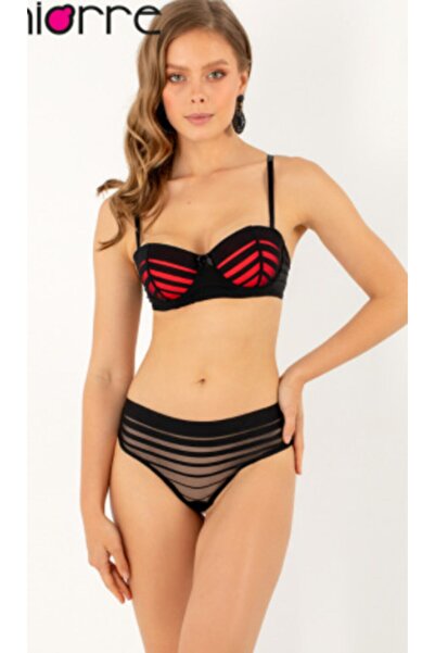 Miorre Strapless Yarım Dolgulusütyen Takımı 90 Beden