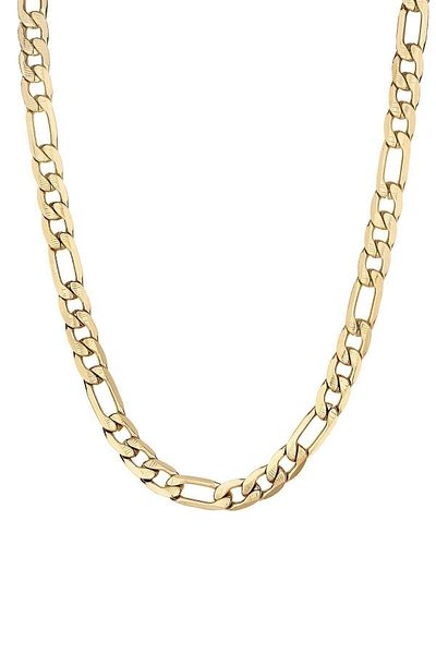 The Collection Unisex Steel Gold Necklace The30342-442-t