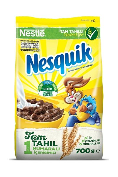 Nestle Nesquik Kakaolu Buğday Ve Mısır Gevreği 700 gr