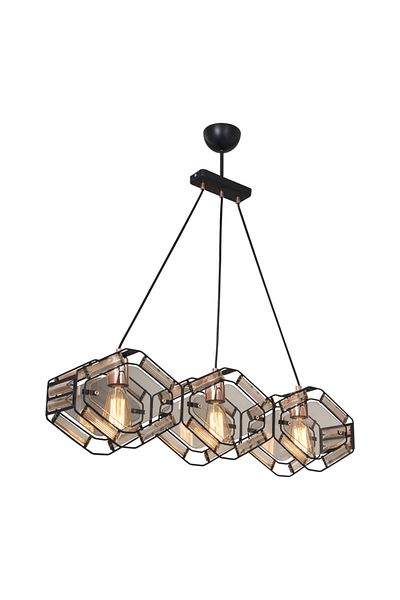 Gloria Tornado 3 Row Chandelier
