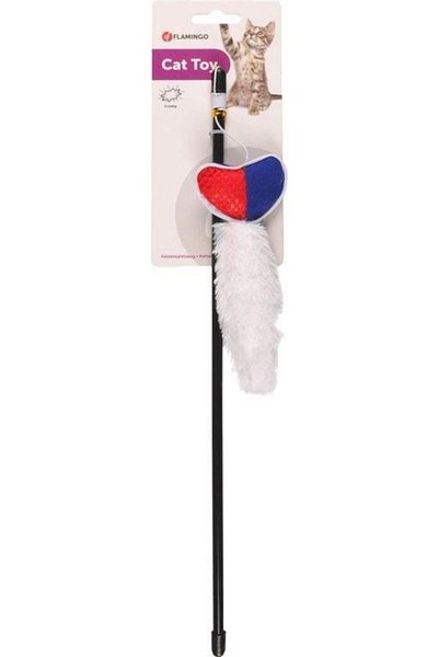 Flamingo Heart Cat Fishing Rod 20 Cm