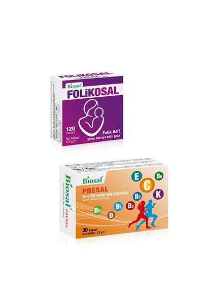 Biosal Folic Acid Tablet + Multivitamin Capsule