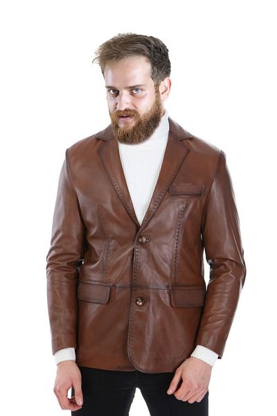 Derimosa Blazer Jacket Brown