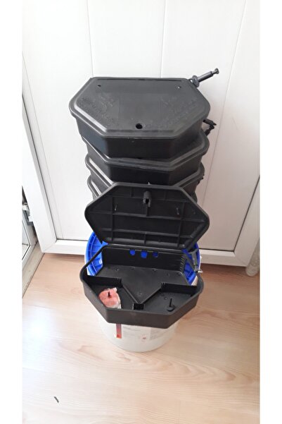 Genel Markalar Fare Istasyonu 5 Adet Kullanıma Hazır Zehri Içerisinde Fare Kutusu Ve Fare Kapanı Farmakill