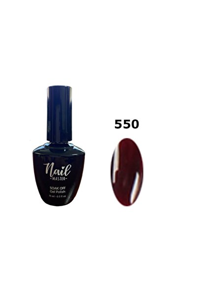 Nail Master Kalıcı Oje 15ml 550 Bordo
