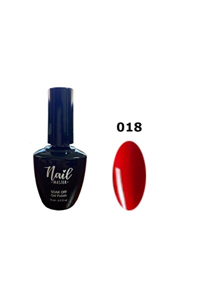 Nail Master Kalıcı Oje 15ml 018 Koyu Kırmızı