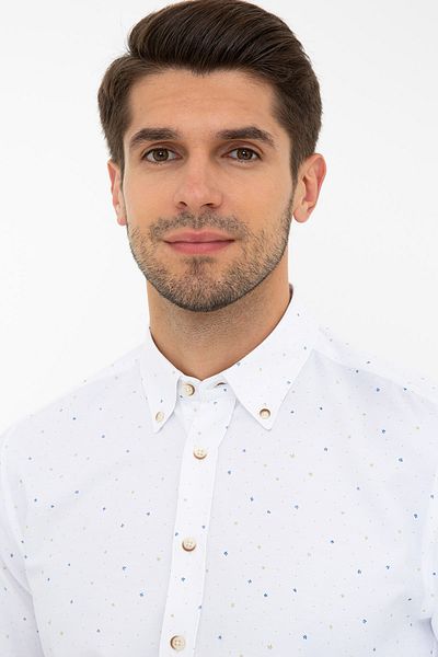 Pierre Cardin Men's White Shirt - G021Gl004.000. 1275858