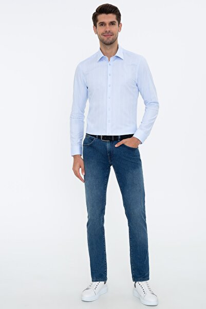 Pierre Cardin Acık Mavı Erkek Gömlek G021SZ004.000.1304722