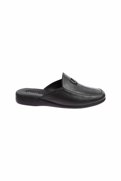 Pierre Cardin Ανδρικές 0289 άνετες παντόφλες μαύρες