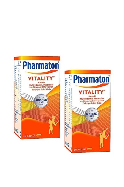 Pharmaton Vitality 30 Kapsül 2 Adet