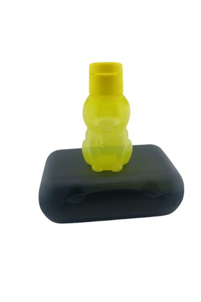Tupperware Eco Oyster Nutrition Set (Black) + Lion 350 ml Yellow Bottle