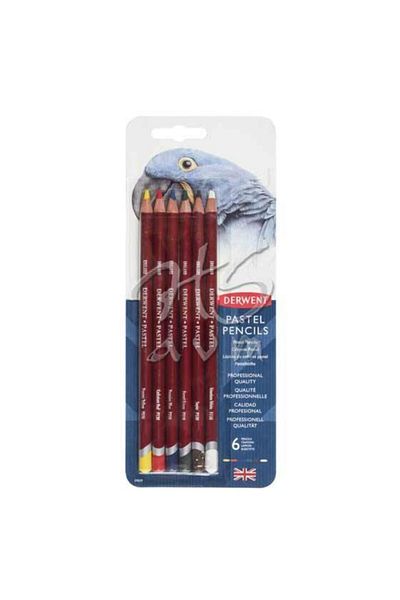 Derwent Pastel Pencils Pastel Pencil Set of 6