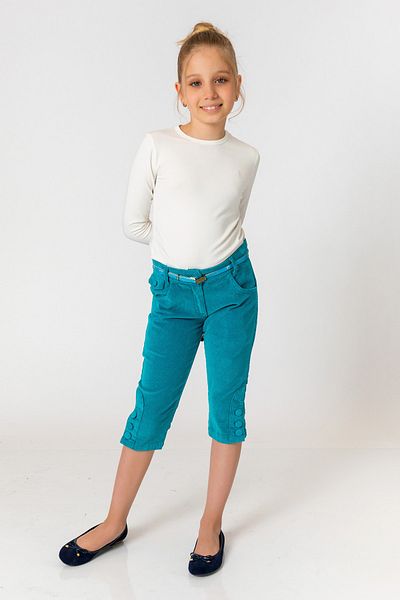 incity Dívčí sametová mint Capri