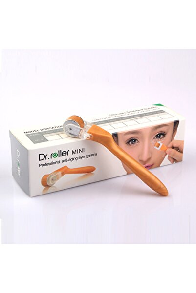 DR.ROLLER Mini 64 Iğne Titanyum Dermaroller 0,50mm +temizleme Spreyi (göz Çev...