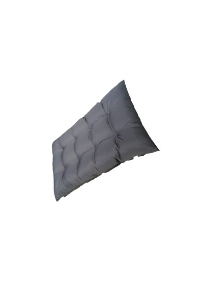 Genel Markalar Yer Minderi 120 cm x 80 cm Antrasit Minder Düğmeli