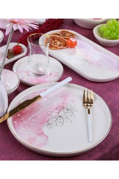 ACAR Adore 6 Kişilik 31 Parça Kahvaltı Takımı XSH-012212