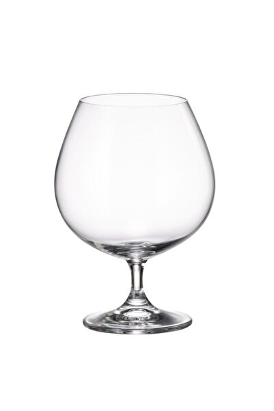 BOHEMİA CRYSTALITE Crystalite Bohemia Colibri Kristalin 690ml Konyak Bardaği 6'lı