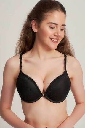 Le Jardin 7005 Powder 2 Sizes Bigger Supported Padded Lace Soft Cup Bra -  Trendyol