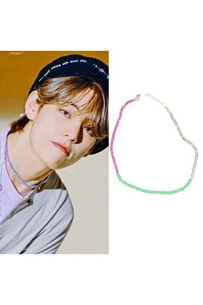 Kpop Dünyasi Bts ''V'' Necklace 3