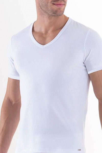 Blackspade 9308 - Ασημί Χρώμα 94% Modal T-shirt με λαιμόκοψη