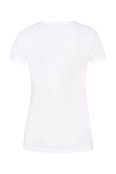 Şahin Body alb cu mânecă scurtă pentru femei Shn30251
