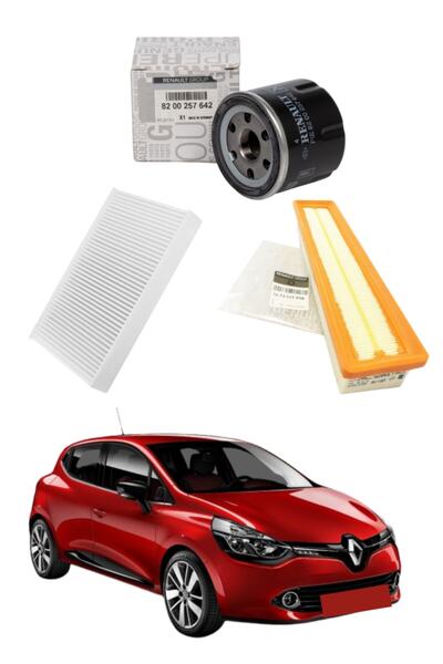 NKS FİLTRE Renault Clio 4 Iv 1.2 16v Benzinli Bakım Ve Filtre Seti