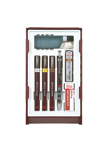 Rotring Isograph College Set (0.2mm, 0.3mm, 0.5mm) Tikky 0.5