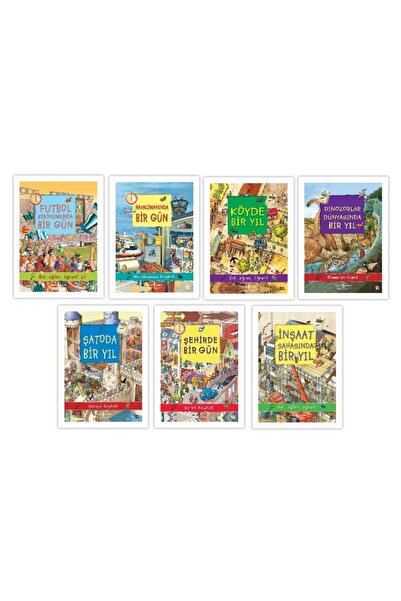 TÜRKİYE İŞ BANKASI KÜLTÜR YAYINLARI Bul Eğlen Öğren 7 Kitap Şehirde Bir Gün -...