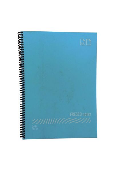 Gıpta Fresco A4 80 Sheets Lined Spiral Notebook - 1 Piece Light Blue