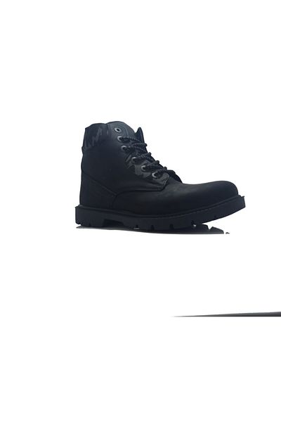Laguna 025 Cat Black Zippered Men's Boots