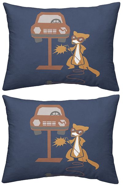 makiteks 100% памучна тъкана калъфка за възглавница, комплект от 2 броя, 50x70 см