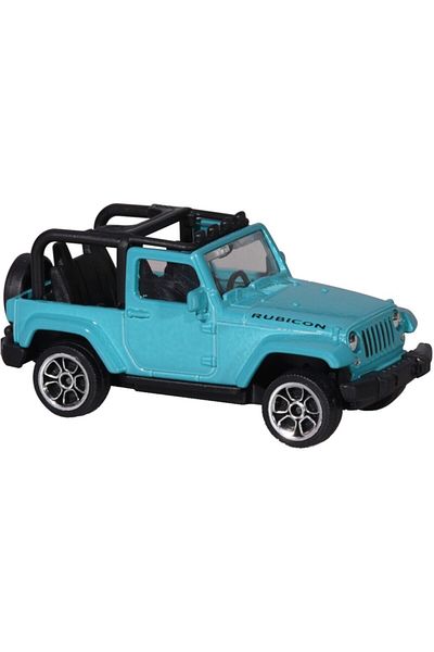 Majorette Street Cars Jeep Wrangler W. Rollcage Blue