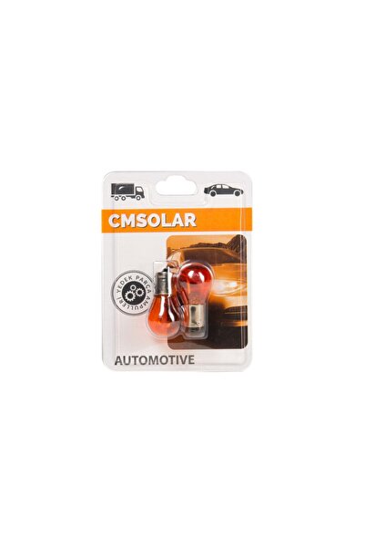 cm solar Py21w 12v 21w 93 Sinyal Turuncu Sarı Amber 2'li Set