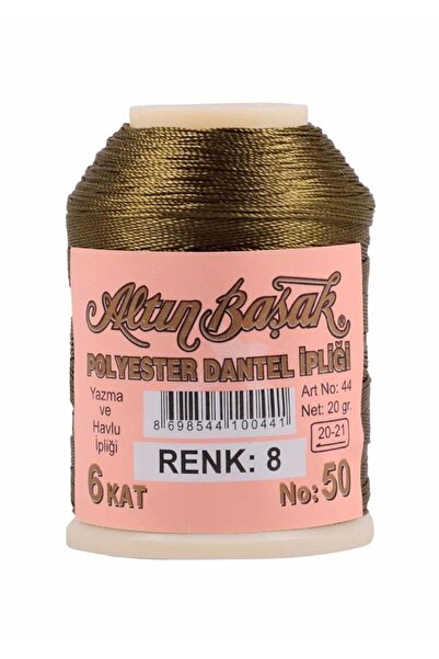 Özlem Tuhafiye Altınbaşak Polyester Oya Ve Dantel Ipliği 20 Gr No:50 6 Kat - 008
