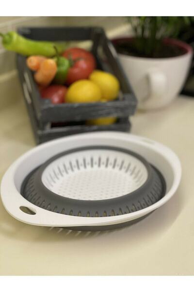 TACİR EVİ Foldable Silicone Accordion Strainer