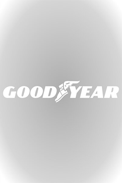 Quart Aksesuar Good Year Auto Sticker Car Glass Sticker 20 X 4 Cm White