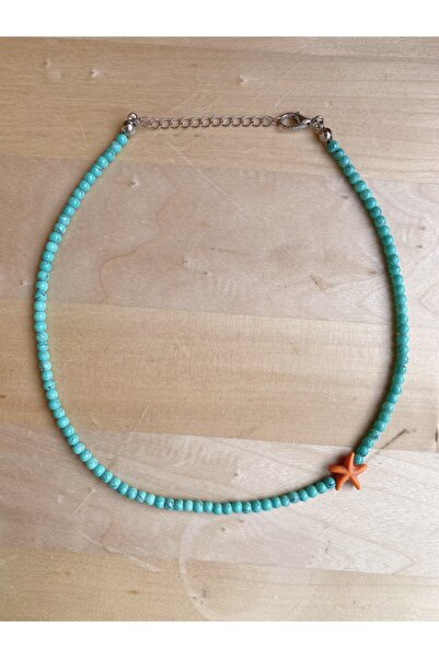 wanwa aksesuar قلادة من الخرز على شكل نجمة واحدة