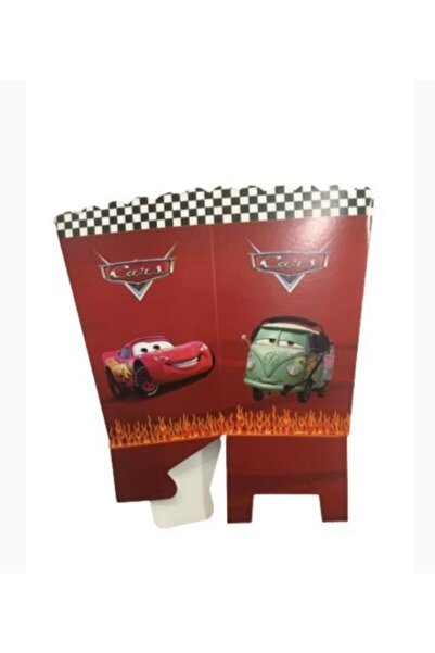 Dipak علبة فشار لايتنينج ماكوين (ذرة، شيبس) 8 قطع 8×11 سم