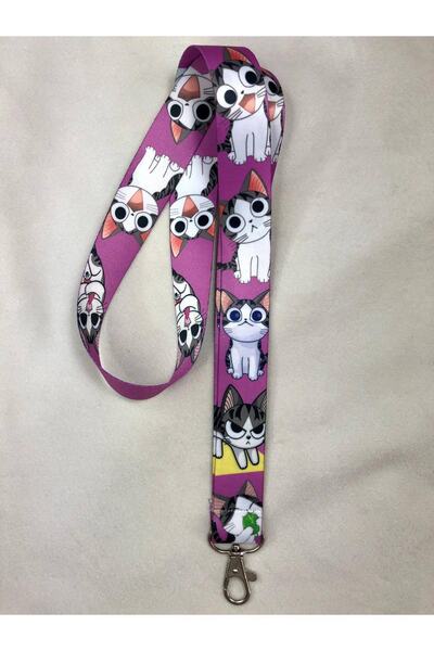 Hediyebum Curea de gât pentru pisicuță liliac