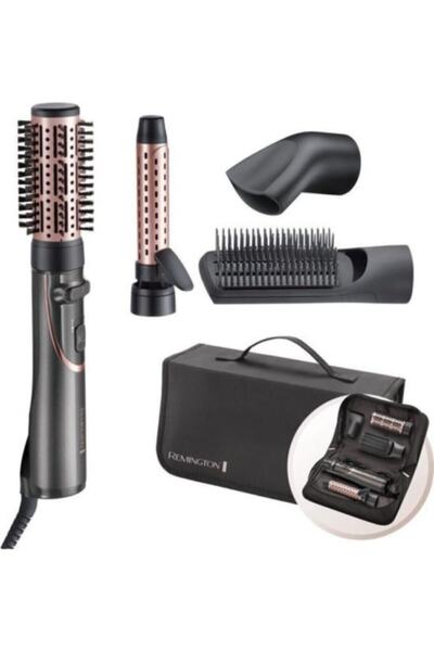 Remington Metallic Gray Curl&Straight Confidence Hair Styling Set As8606
