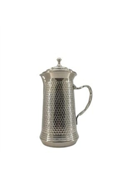 süslü evler Bakır Sürahi Kapaklı