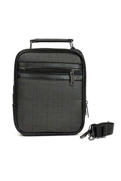 NEWISH POLO ACCESSORIES Ekose Kasalı Erkek El Çantası (orta Boy)