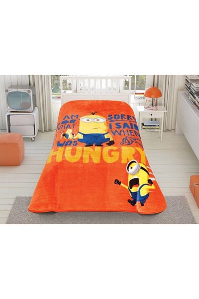 Taç Minions Hungry Licensed Blanket