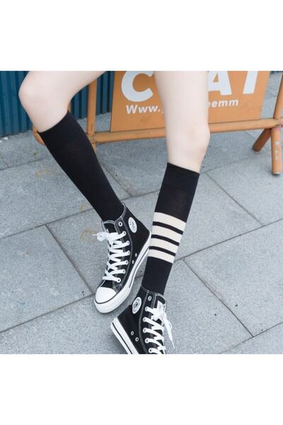 BGK 4 чифта памучни чорапи за възрастни в стила на коляното