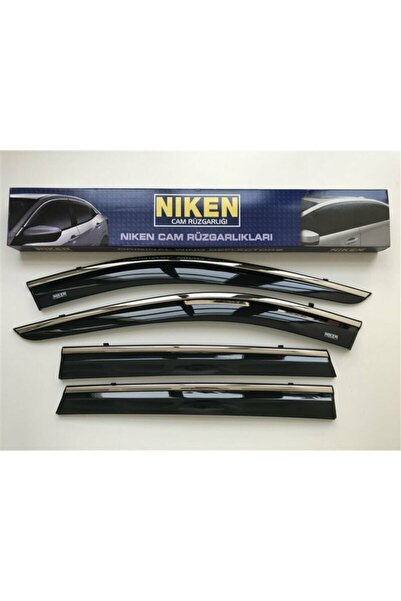 Niken Fiat Egea Hb-sedan Kromlu Cam Rüzgarlığı 2016-2021 Arası Paslanmaz
