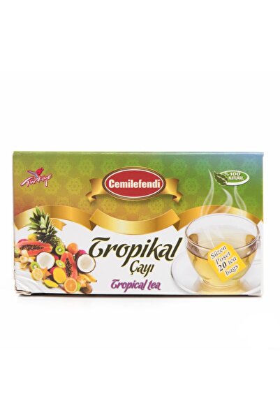 Cemilefendi شاي تروبيكال شاكر 20 كيس - متعة الذوق