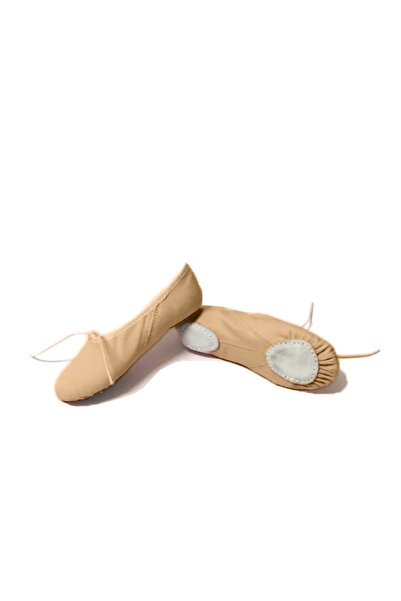 Astra Cloud Bağcıklı Ten Rengi Keten Bale Patiği