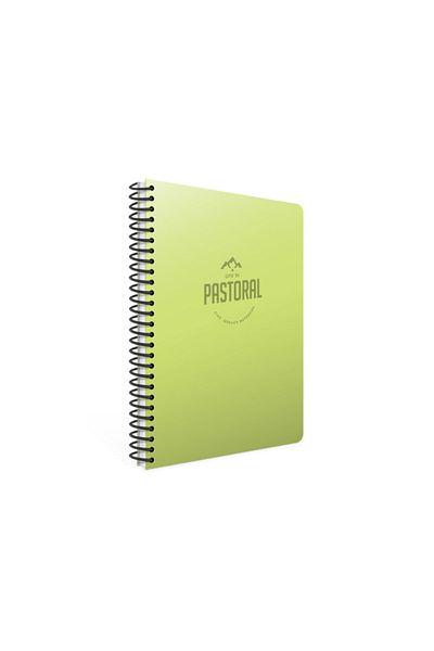 Gıpta Pastoral Spiral PP Cover A4 96 Sheets Ruled Notebook