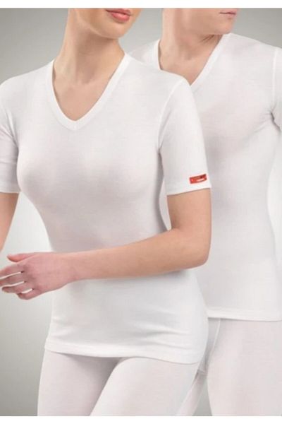 Blackspade Thermal 1263 2ου επιπέδου κοντό μανίκι V-λαιμόκοψη
